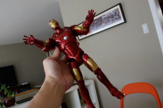 Illustration for article titled Iron Man Toys: Guns and Action Figures...Made of Plastic